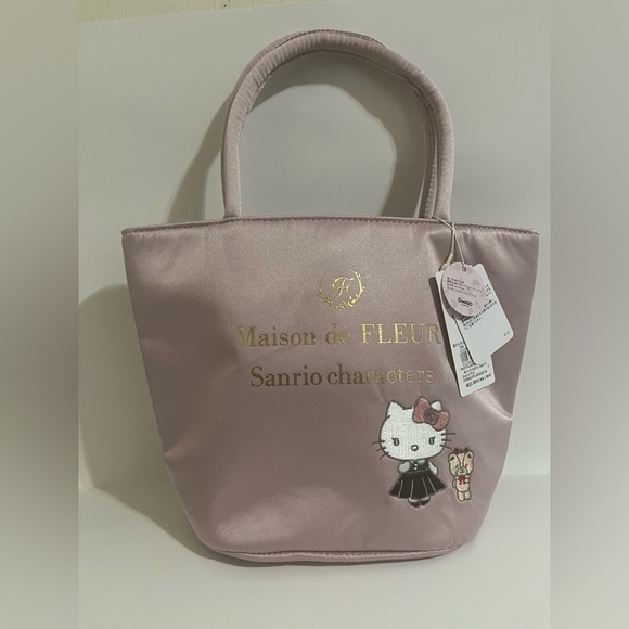 Sanrio Handbags - Hello Kitty and Tiny Chum Small Maison De Fleur Tote Bag